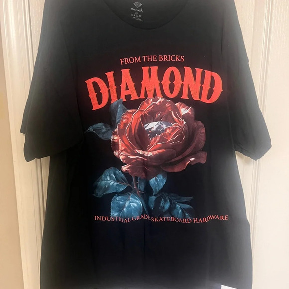 Diamond Supply Co. Black Graphic T-Shirt - Picture 3 of 7